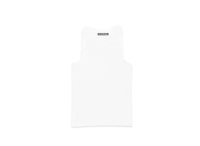 Acne Studios Jersey Tank Top "Optic White"