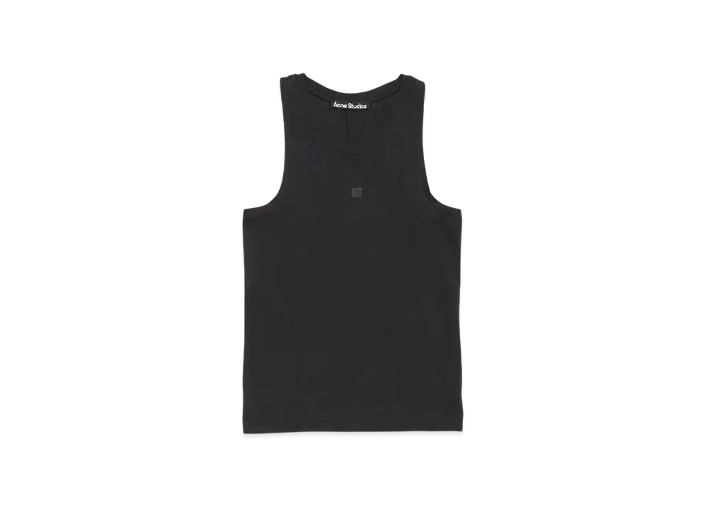 Acne Studios Jersey Tank Top "Black"