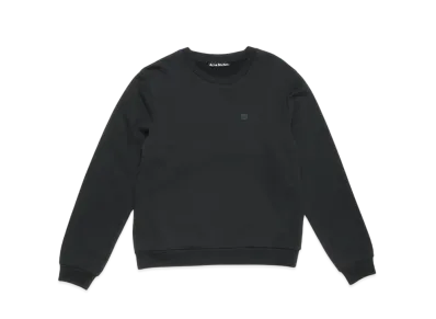 Acne Studios Crew Neck Fleece Sweater "Black"