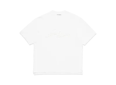 Acne Studios Logo T-Shirt - Relaxed Fit "White"