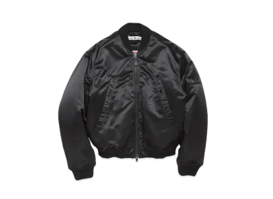 Acne Studios Logo Gram Bomber Jacket "Black"