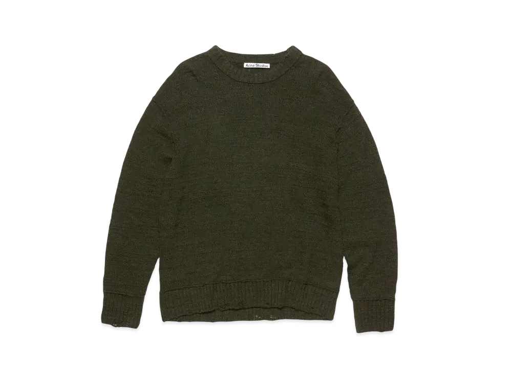 Acne Studios Knitted Sweater "Khaki"