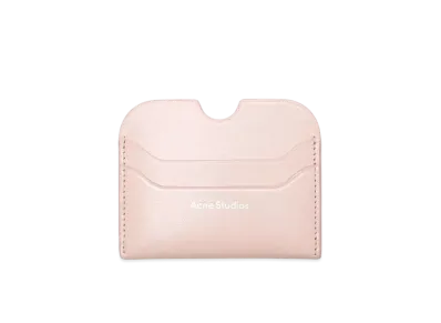 Acne Studios Leather Card Holder "Powder Pink"