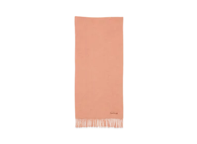 Acne Studios Fringed Wool Scarf - Narrow "Rose Melange"