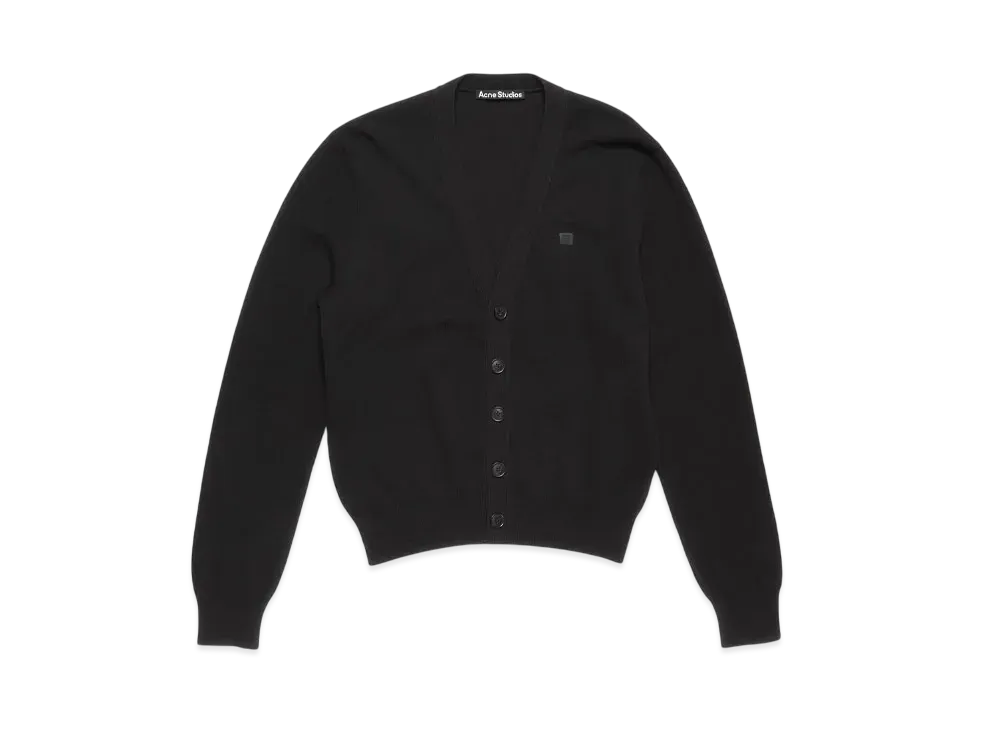 Acne Studios V-Neck Cardigan "Black"