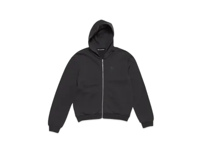 Acne Studios Hooded Zipper Sweatshirt "Black"