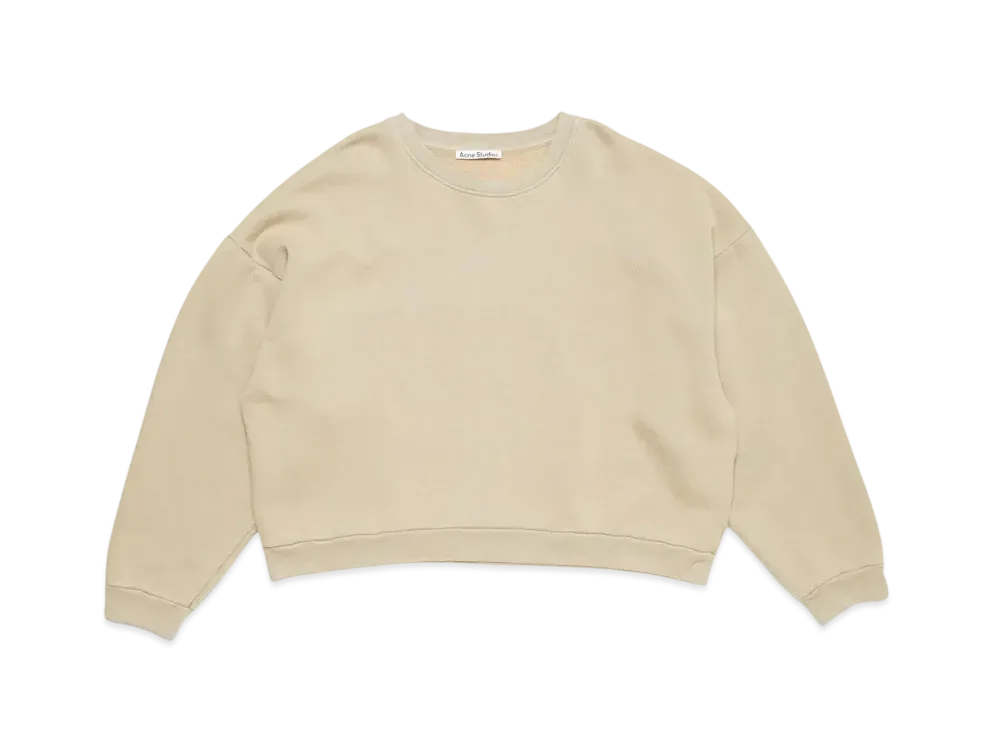 Acne Studios Logo Patch Sweater "Concrete Gray"