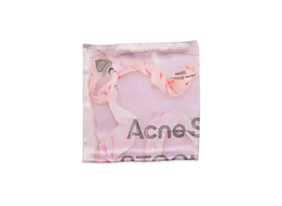 Acne Studios Printed Silk Scarf "Multi"
