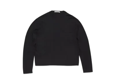 Acne Studios Crew Neck Cashmere Sweater "Black"