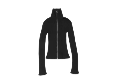 Acne Studios Zip-Up Cardigan "Black"