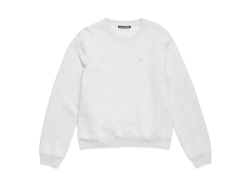 Acne Studios Crew Neck Fleece Sweater "White"