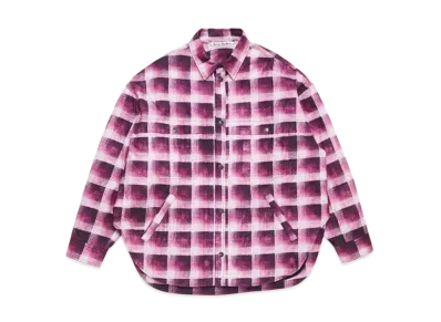 Acne Studios Check Button Up Shirt "Pink"