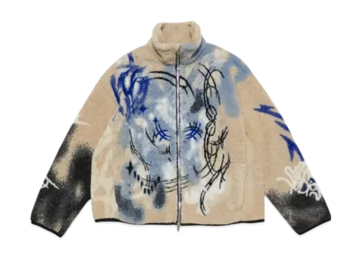 Acne Studios Teddy Jacquard Jacket "Beige"