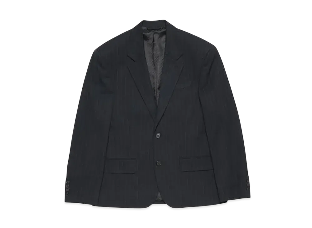 Acne Studios Relaxed Fit Suit Jacket "Navy"