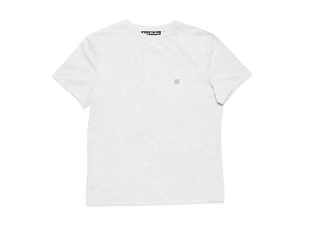Acne Studios T-Shirt Regular Fit "Pale Grey Melange"