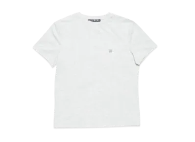 Acne Studios T-Shirt Regular Fit "Pale Grey Melange"