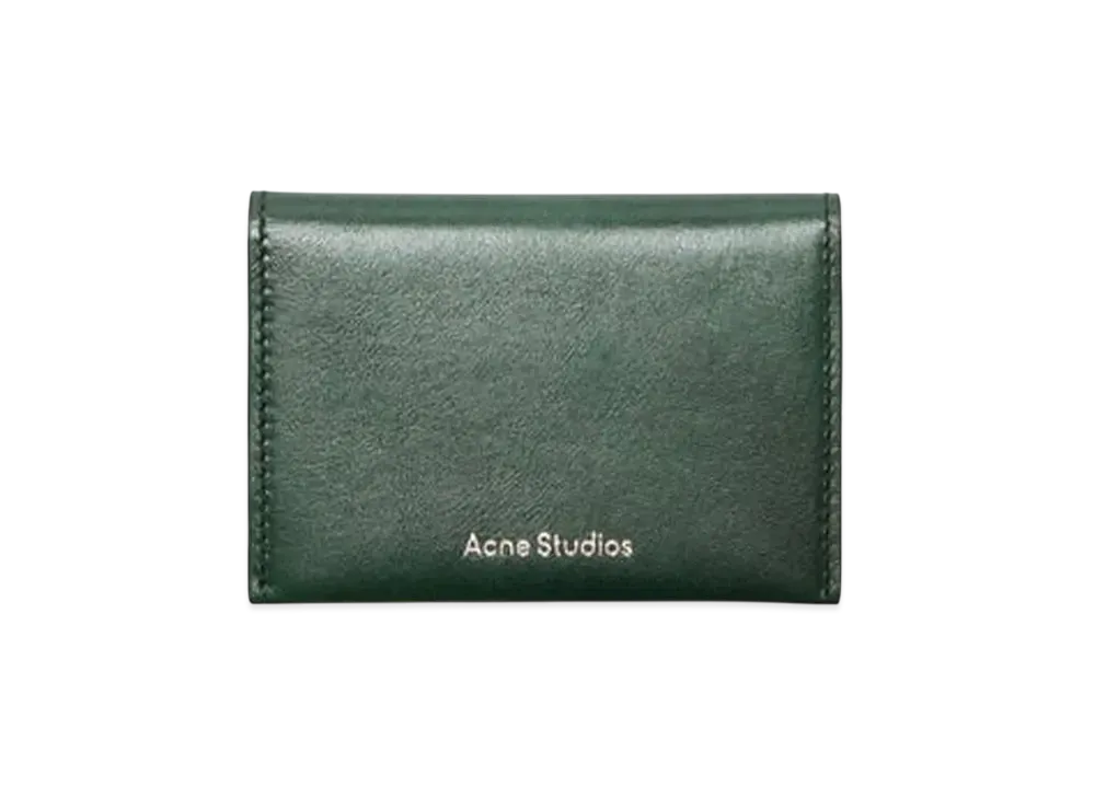 Acne Studios Trifold Leather Wallet 