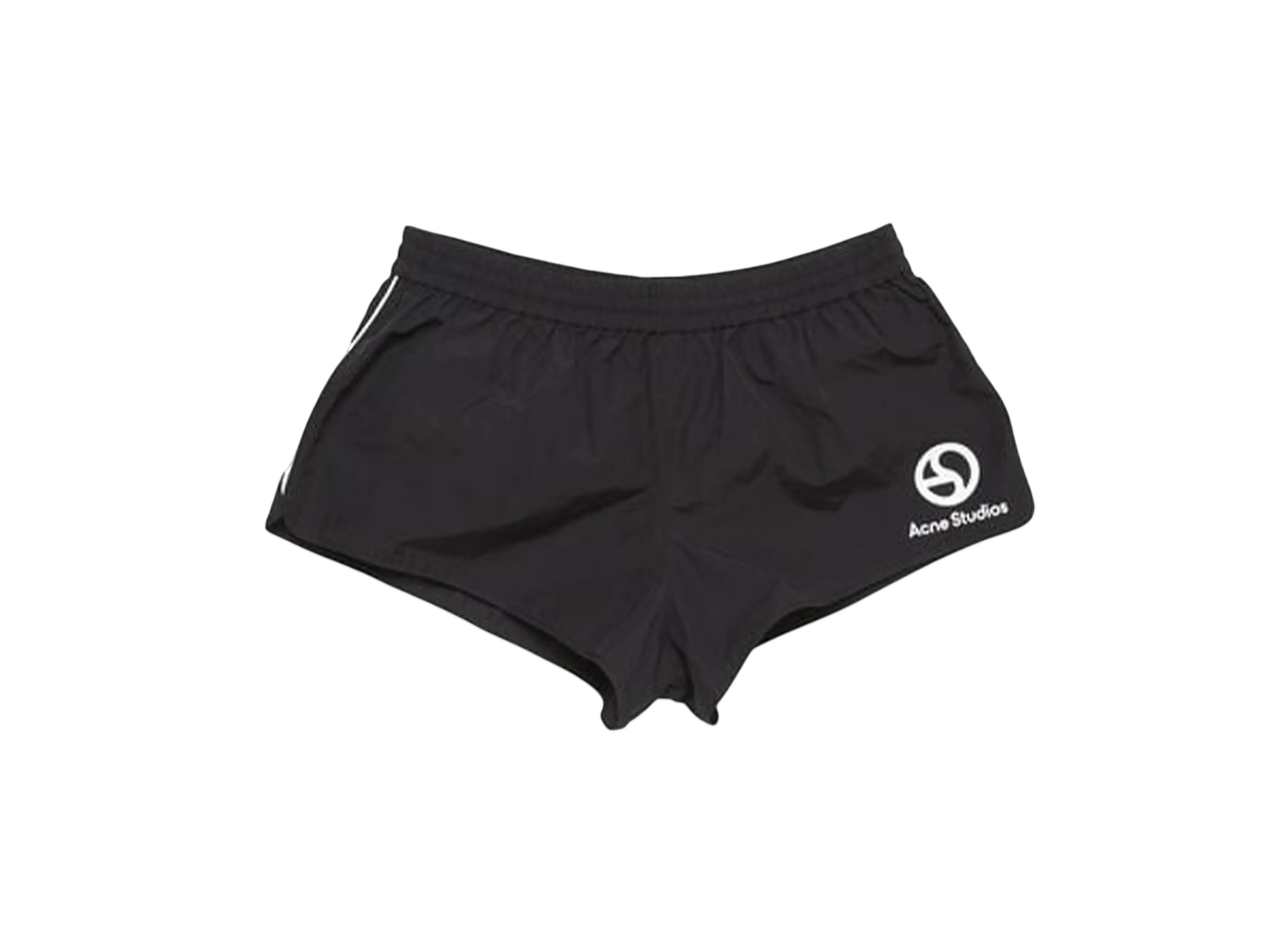Acne Studios Cotton Blend Shorts "Black"
