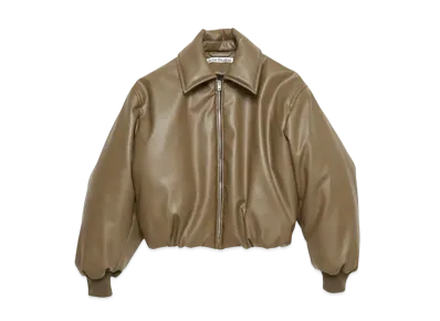Acne Studios Coated Bomber Jacket "Khaki Green"