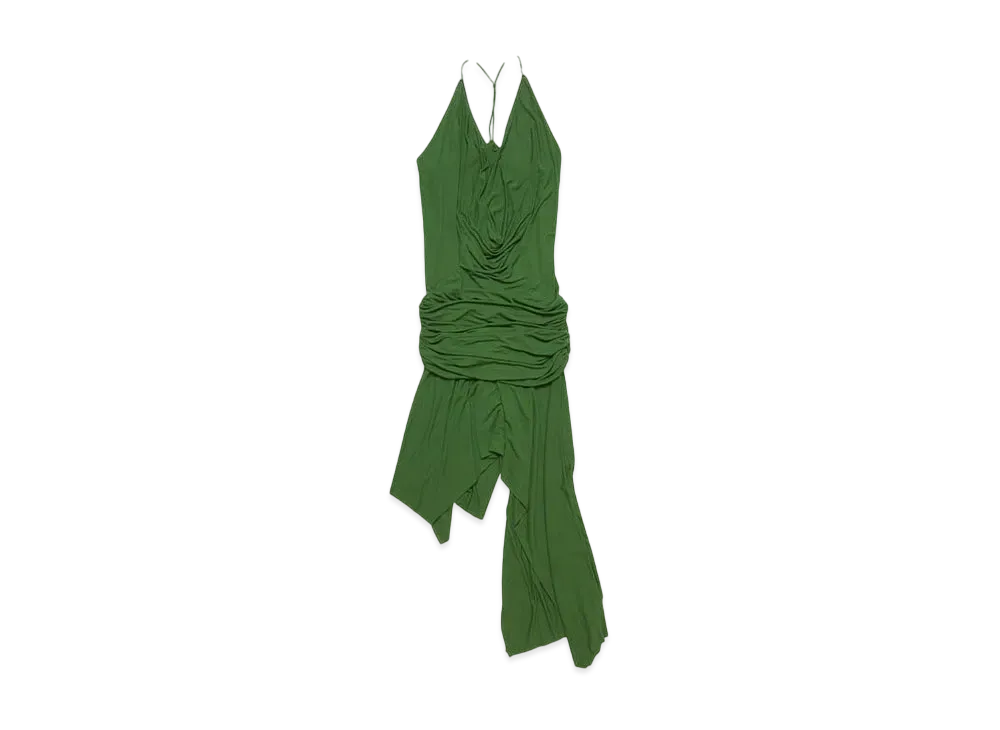 Acne Studios Strap Dress "Green"