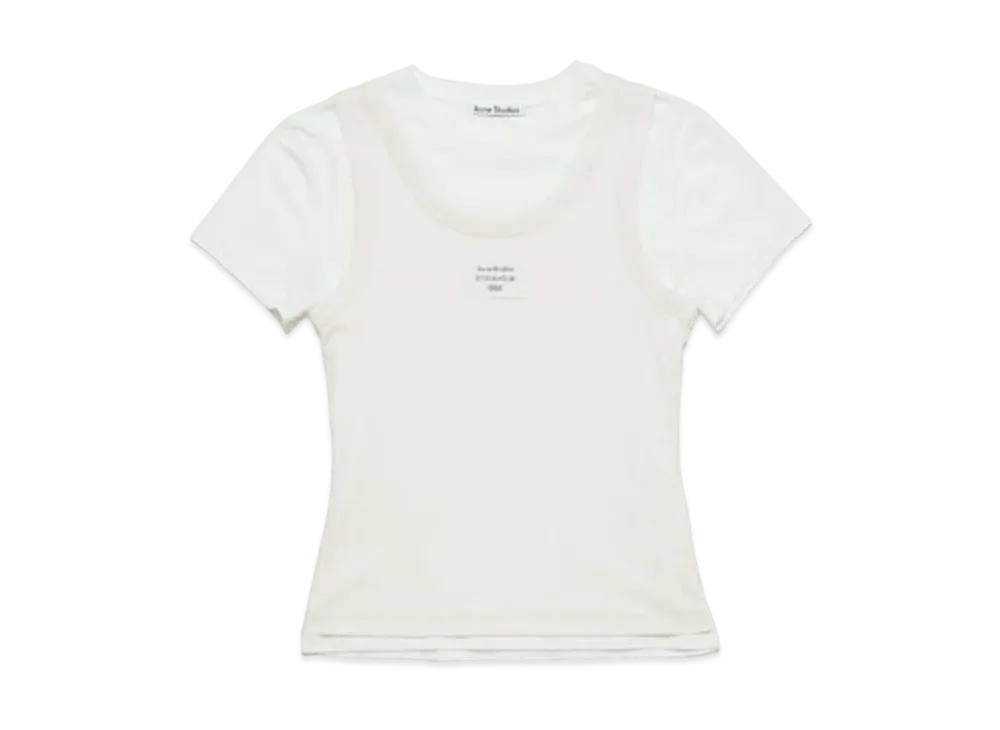 Acne Studios Layered T-Shirt "White"