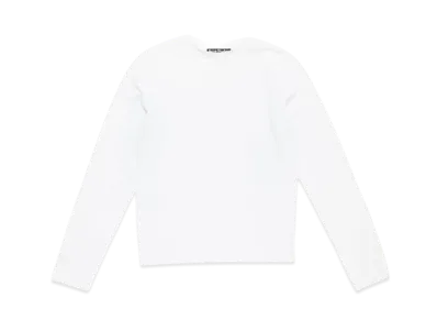 Acne Studios Long Sleeve T-Shirt Regular Fit "White"