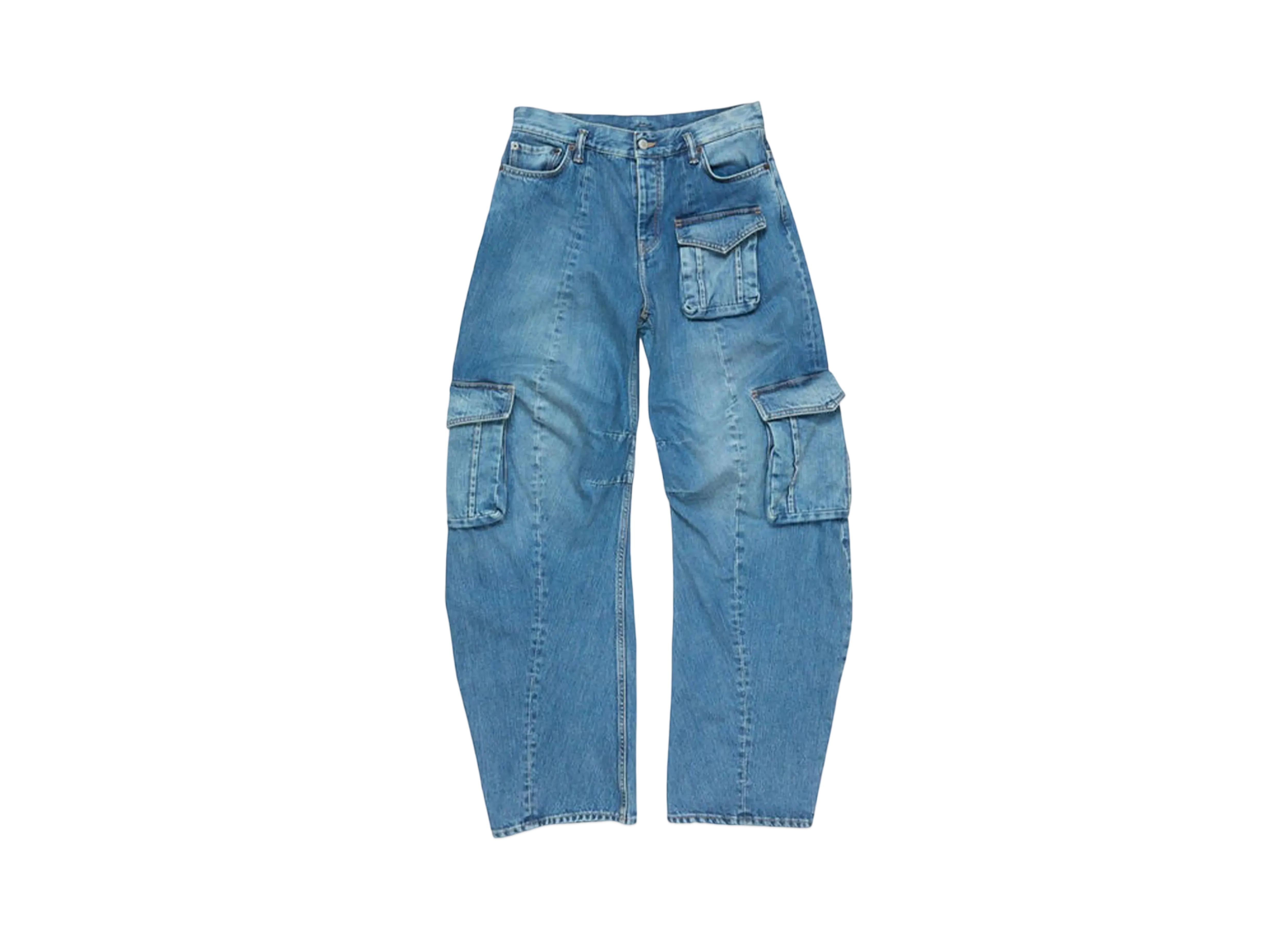 Acne Studios Denim Cargo Trousers "Indigo"