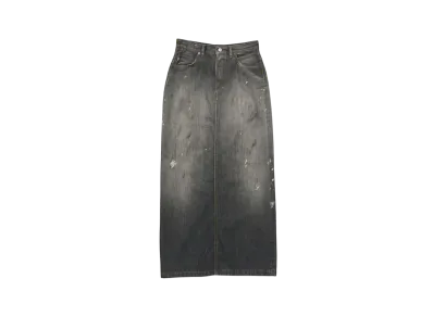 Acne Studios Mid-Length Denim Skirt "Black"