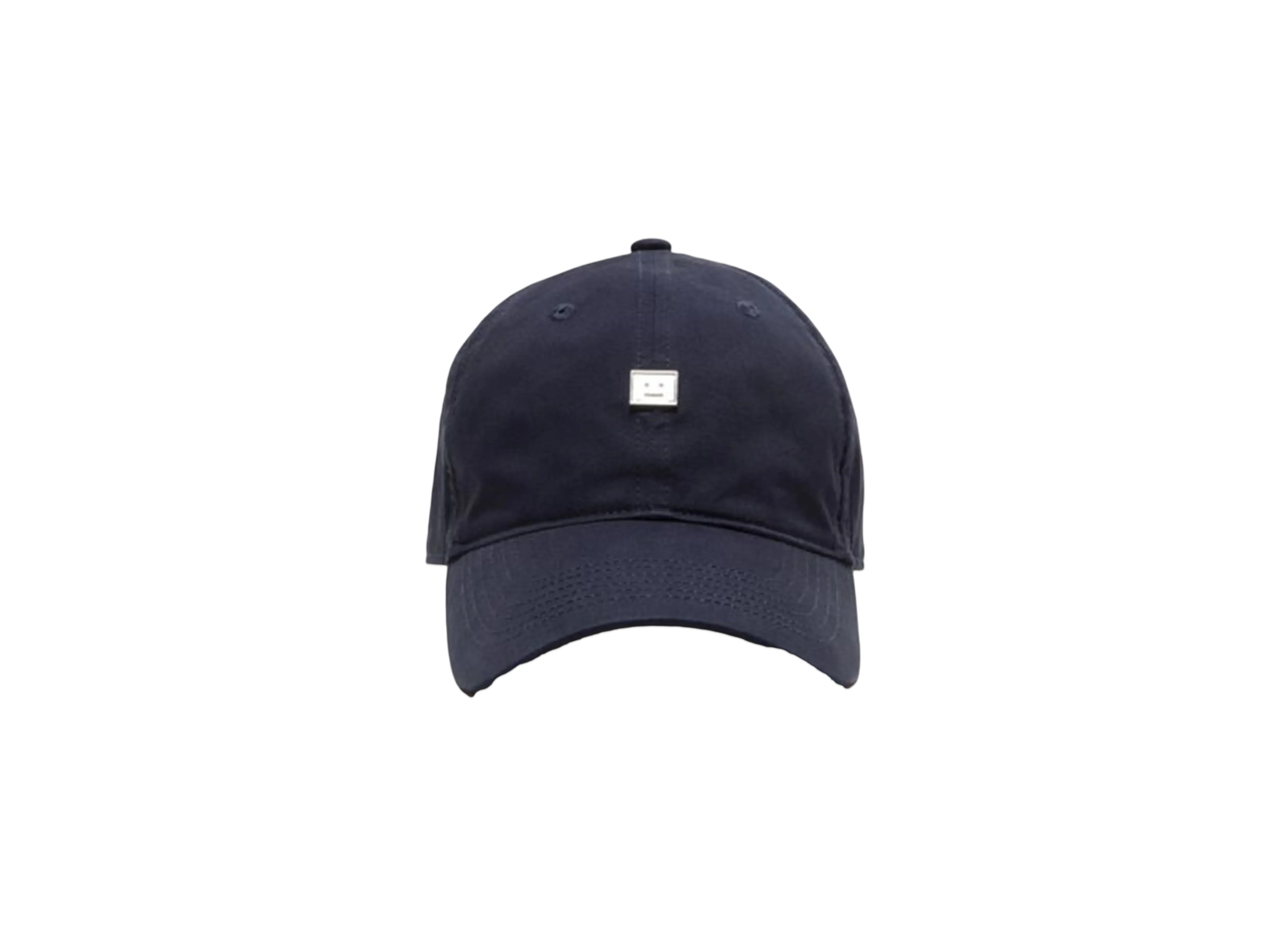 Acne Studios Stud Face Logo Cap "Navy Blue"