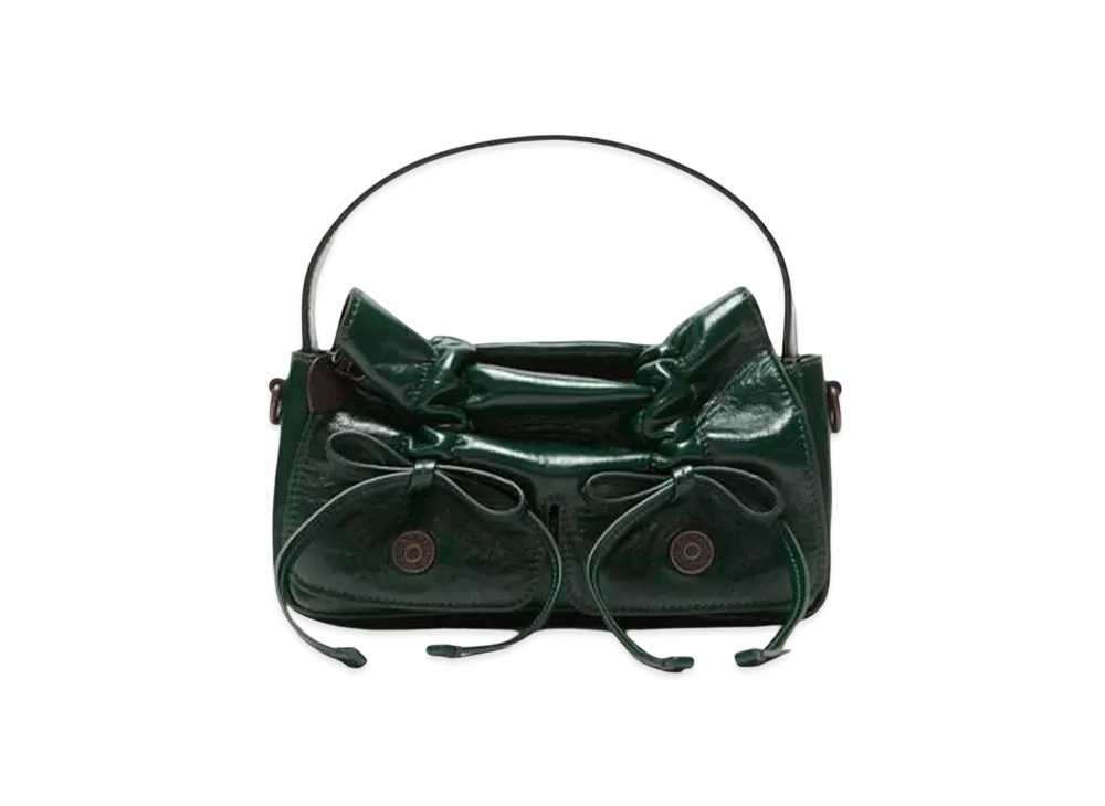 Acne Studios Multi-Pocket Micro Bag "Dark Green"