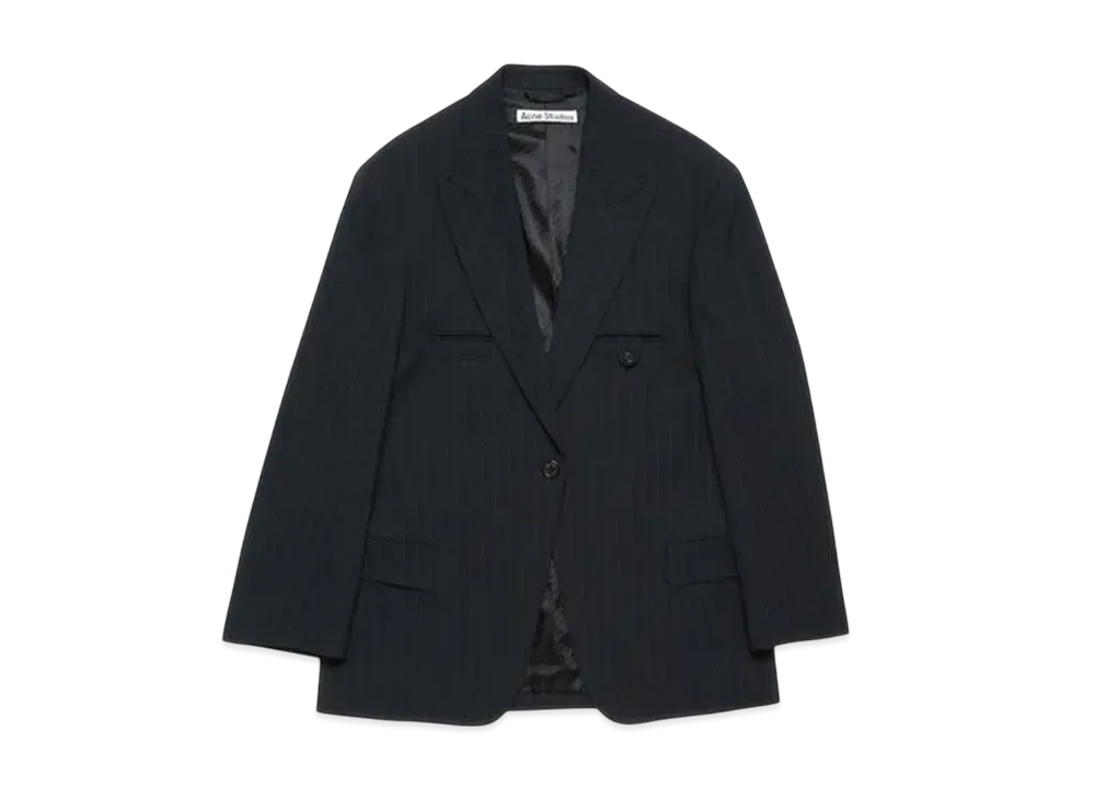 Acne Studios Single-Breasted Suit Jacket "Black"