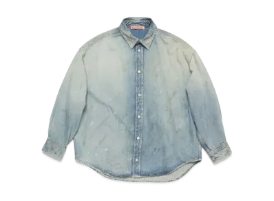 Acne Studios Button Up Denim Shirt "Light Blue Wash"