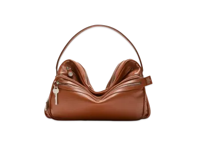 Acne Studios Camero Shoulder Bag "Cognac Brown"