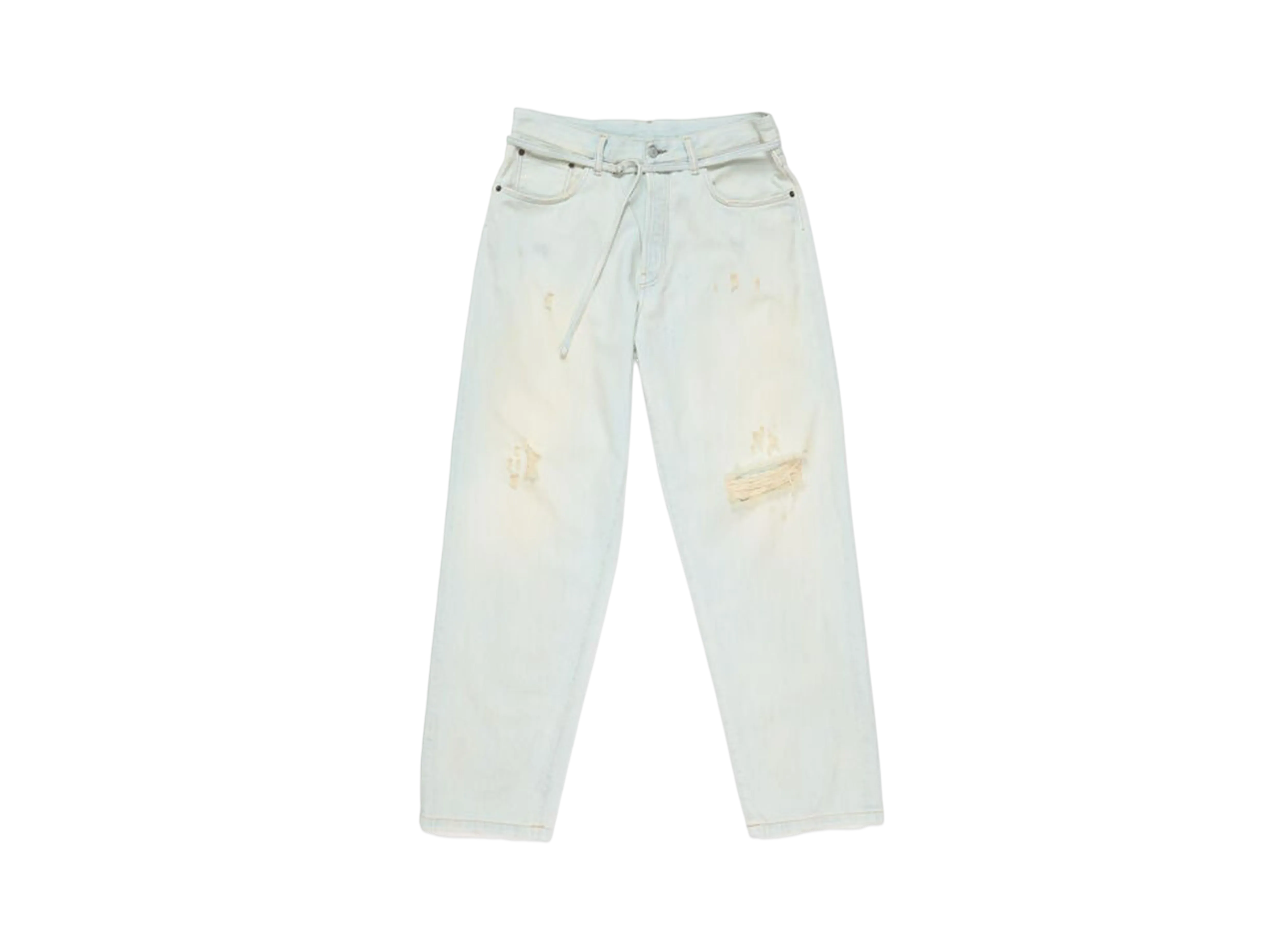 Acne Studios Loose Fit Jeans1991 Toj "Light Blue/White Wash"
