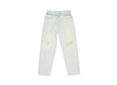 Acne Studios Loose Fit Jeans1991 Toj "Light Blue/White Wash"