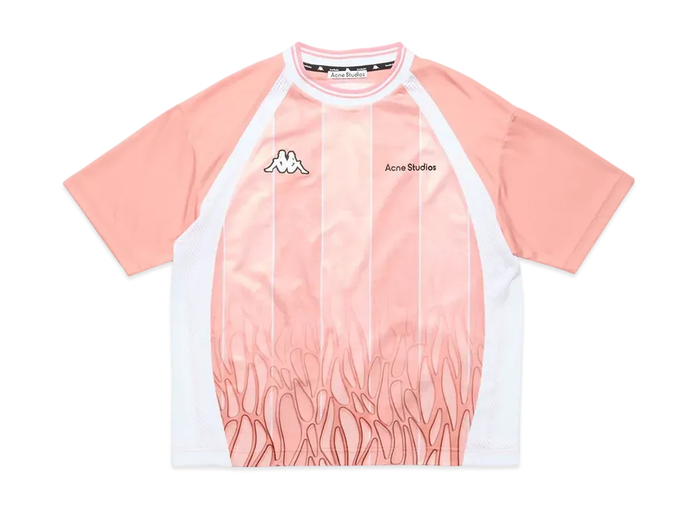 Acne Studios x Kappa Logo T-Shirt "Light Pink/Pink"
