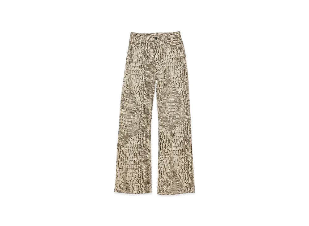 Acne Studios Printed Trousers "Multi Gray"