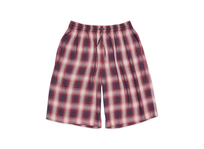 Acne Studios Check Shorts "Red/Blue"