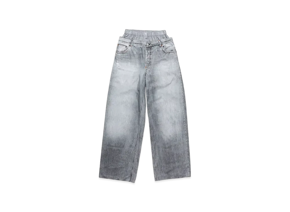 Acne Studios Printed Trousers "Gray"