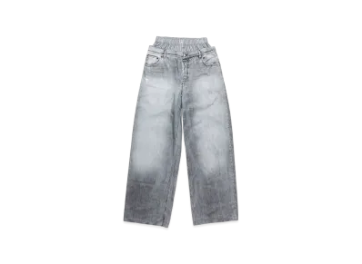 Acne Studios Printed Trousers "Gray"