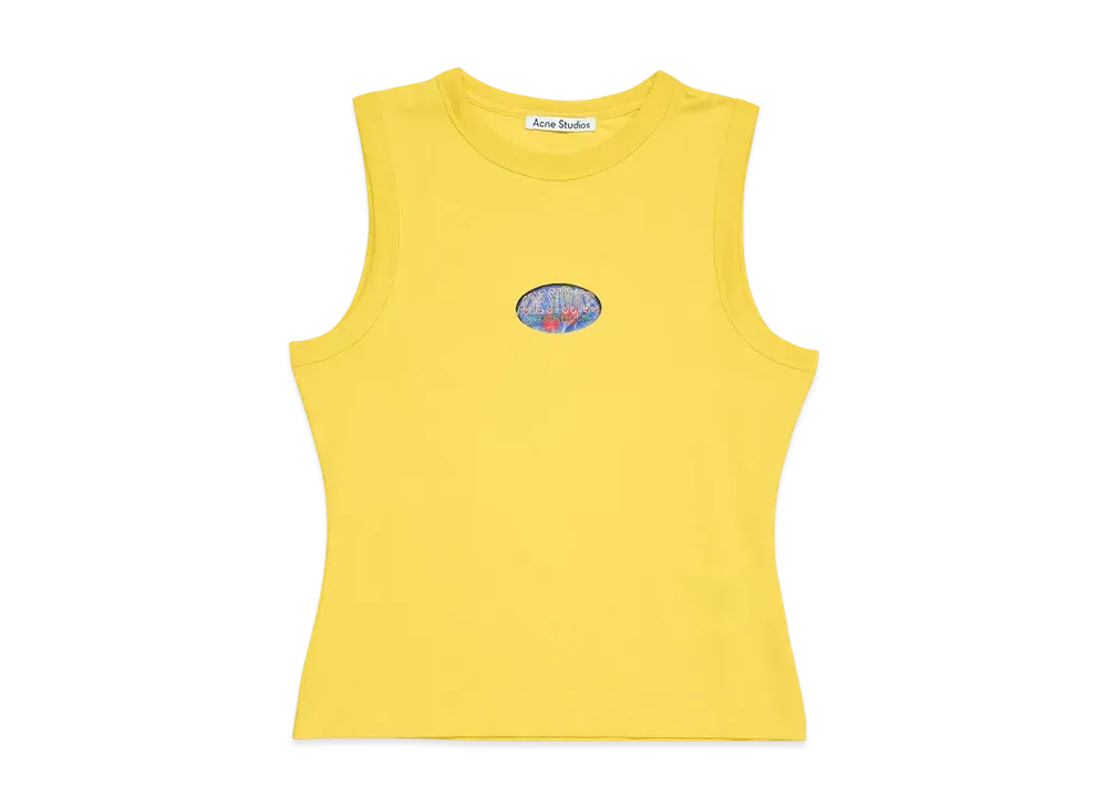 Acne Studios Tank Top "Bright Yellow"