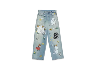 Acne Studios x Moomin Baggy Fit Jeans 1981M "Light Blue"