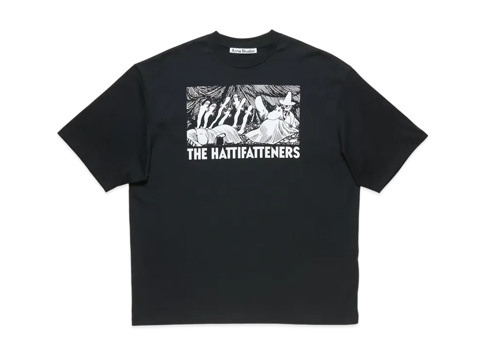 Acne Studios x Moomin T-Shirts "Black"