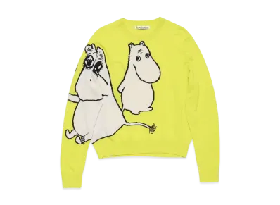 Acne Studios x Moomin Sweater "Neon Yellow"