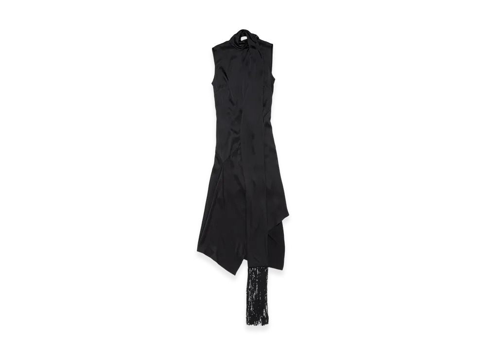 Acne Studios Satin Dress "Black"