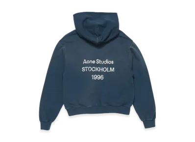 Acne Studios Logo Hoodie Sweater "Deep Blue"