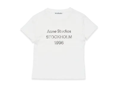 Acne Studios Logo T-Shirt "Off White"