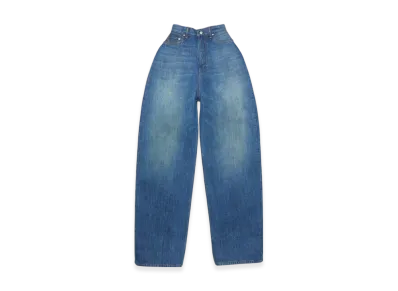 Acne Studios Denim bonded trousers "Mid blue"