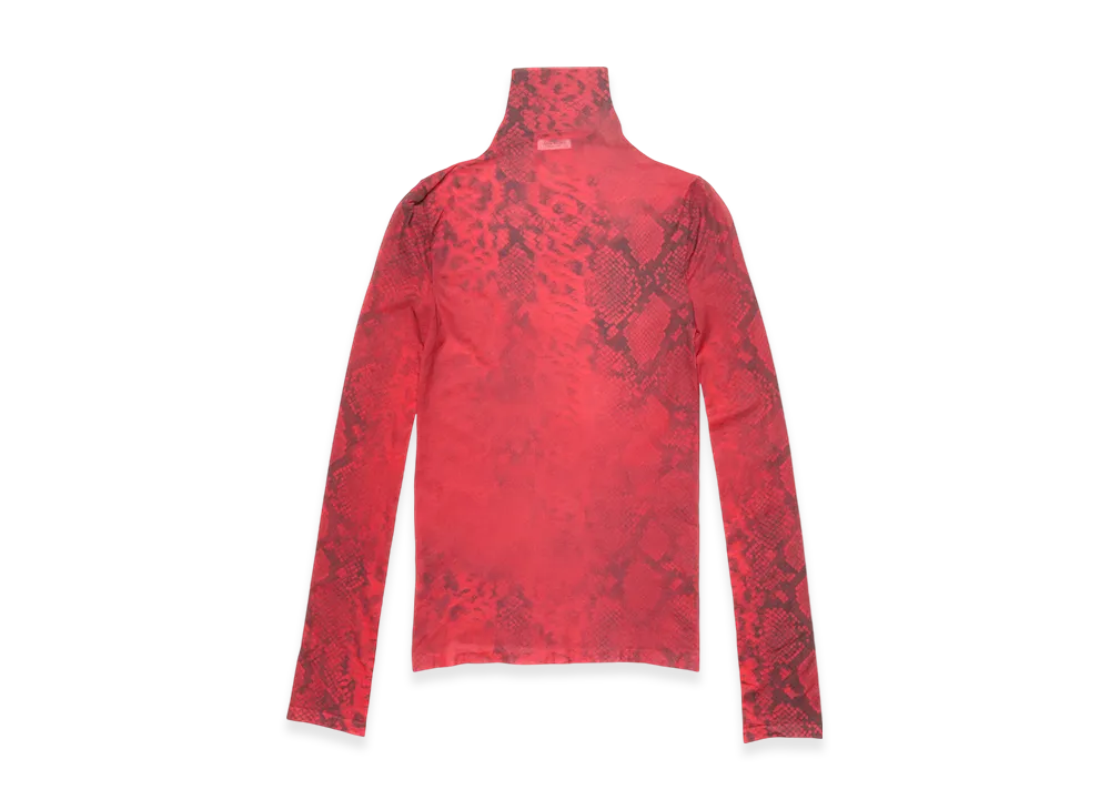 Acne Studios Printed seamless T-shirt "Red"