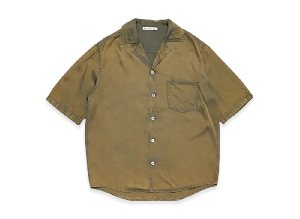 Acne Studios Button-up shirt "Military Green"